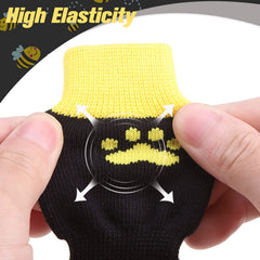 Calcetines EXPAWLORER con diseño mariposas y abejas para perro