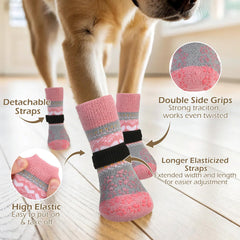EXPAWLORER tejido doble peluche para perro rosa talla S comodidad constante.