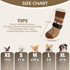 EXPAWLORER tejido doble suave en calcetines para patas, comodidad diaria.