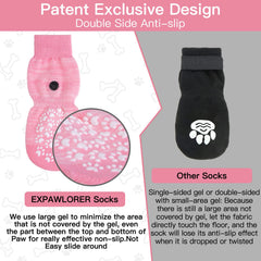 Expawlorer tejido transpirable mantiene las patas cómodas durante caminatas.