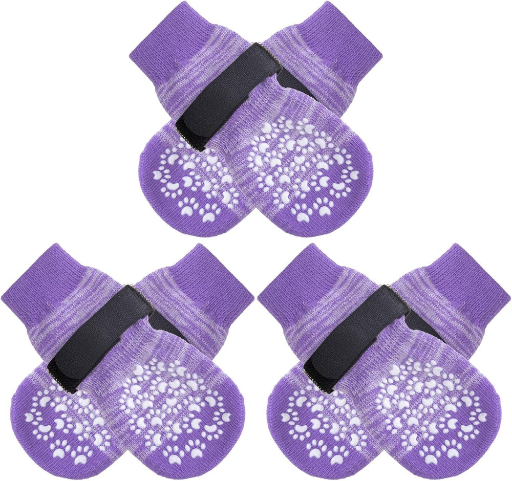 EXPAWLORER calcetines antideslizantes para frente de la pata, mejor tracción y protección suave.