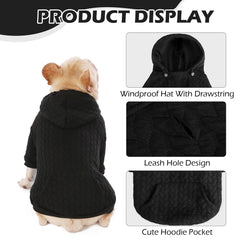 EXPAWLORER sudadera con bolsillo frontal para golosinas o llaves