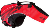 Chaleco salvavidas EzyDog DFD X2 con ajuste superior para mayor seguridad al agua.