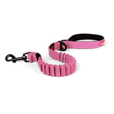 EzyDog Zero Shock correa para perro 25 pulgadas rosa, control cómodo.