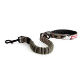 EzyDog Zero Shock correa absorbente para paseos suaves en verde camo