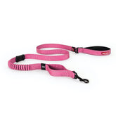 EzyDog Zero Shock rosa de 72 pulgadas con control suave durante paseos