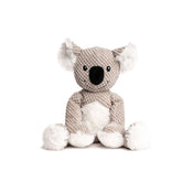 fabdog Floppies koala: juguete peludo con chirrido para juego diario.