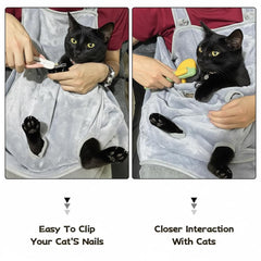 Delantal Facailaifu para Gato hecho con terciopelo de alta calidad y suave.