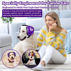 Famikako orejeras, contacto suave para comodidad diaria del perro.