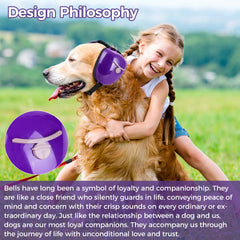 Tamaño X-Grande morado para perros con orejas grandes.