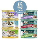 Fancy Feast lata grillado salmon, sabor gourmet para gatos exigentes