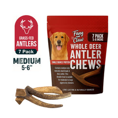 Fang and Claw: masticables de ciervo sin olor, opción natural para perros