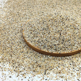 Arena Fantian para acuario, grano 0.6-1.2 mm, base segura para peces.