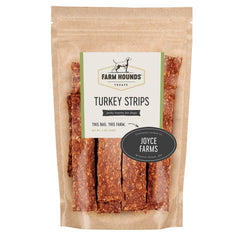 Farm Hounds Tiras de Pavo para perros - paquete 4-5 oz, snack natural.