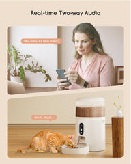 Faroro capacidad 4L de dispensador para distintos tipos de comida.