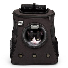 Fat Cat Mochila Gato cápsula burbuja para ver el entorno con seguridad.