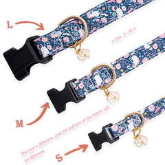 Collar de algodón Faygarsle con charm unicornio, diseño único.
