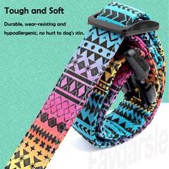 Faygarsle collar para perro con ajuste fácil, ideal para diferentes razas.