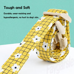 Collar Faygarsle con anilla en D reforzada, ideal para paseos diarios y mayor durabilidad.
