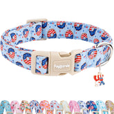 Collar Faygarsle patriótico con bandera y donas, ideal para 4 de julio