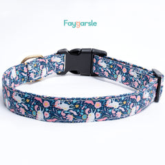 Faygarsle collar con anilla en D dorada para mayor seguridad.