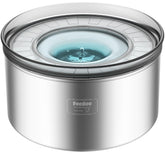 Feedoo cuenco agua para perros con tapa anti-derrame evita derrames