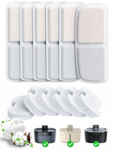 FEELNEEDY filtros seis-pack para fuente de gatos FN-W07, mejora la pureza del agua