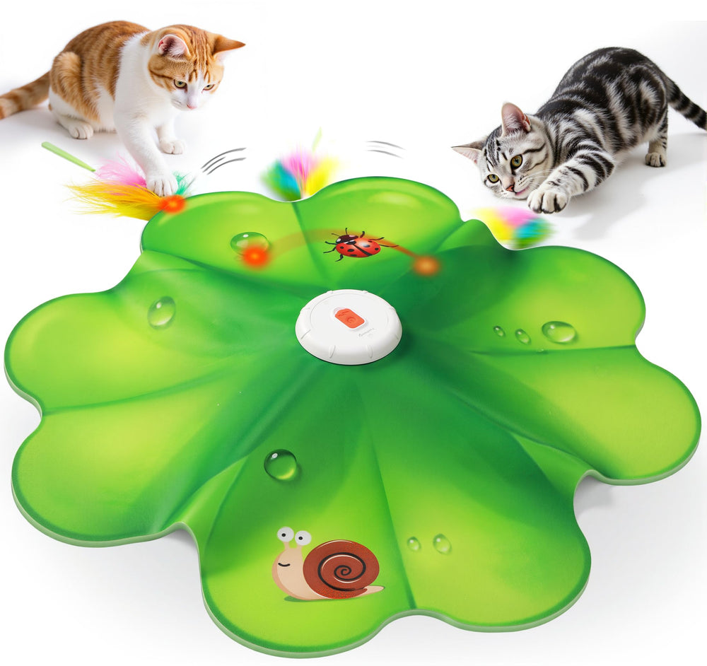 FEELNEEDY Gato: juego oculto 2 en 1 para estimular la caza natural