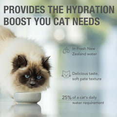 Feline Natural Hoki-Beef Feast: sello de Nueva Zelanda que garantiza origen responsable.