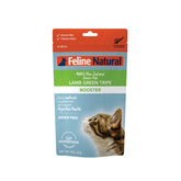 Feline Natural Tripa Verde de Cordero, liofilizada, topper para apoyar la digestión diaria.