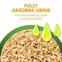 Feline Pine Arena Original 7lb, control de olores natural al contacto en casa.