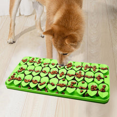 Alfombra Snuffle Femont para perros y gatos, enfoque comida lenta y juego olfativo
