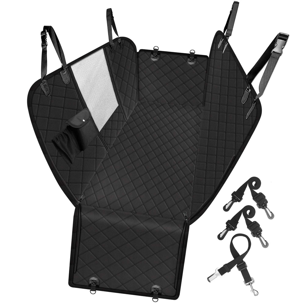 Femuar funda asiento perro con ventana malla para mejor ventilación