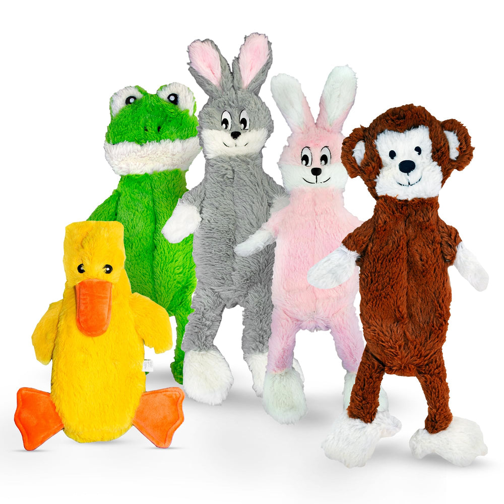 Juguete plano sin relleno de FGA MARKETPLACE, ideal para morder sin desorden.