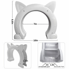 Fhiny instalar-puerta-gato: instalación rápida con herramientas básicas.
