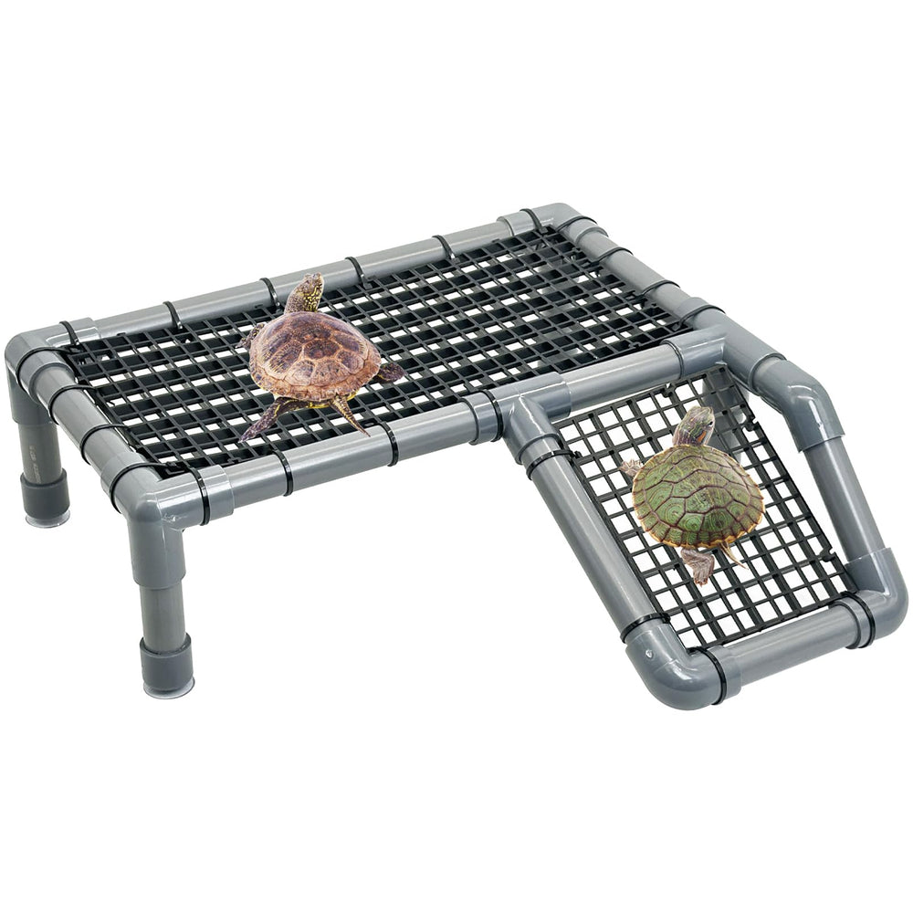 Fhiny plataforma tortugas tomar sol, descanso cómodo al aire libre.