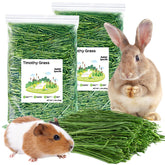Fhiny Timothy Hay, paquete de 2.2 lb, alimento premium para conejos y roedores.