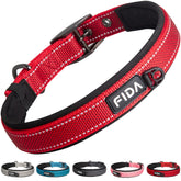 Collar Fida con acolchado de neopreno suave para comodidad diaria.