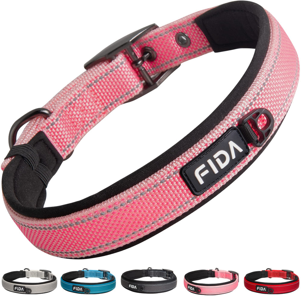 Collar Fida para perro con neopreno suave y acolchado para paseos cómodos