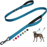 Fida correa para perros 4 ft con asa acolchada para paseos cómodos.