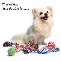 Juguete de cuerda Fida resistente y lavable para perros.