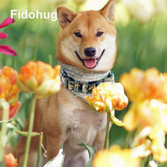 Fidohug collar martingale con ajuste regulable para crecimiento y comodidad.