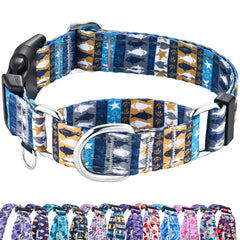 Fidohug collar martingale reflectante, Mundo Submarino, mejora visibilidad nocturna para paseos.