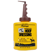 Aceite para cascos Fiebing's con aplicador para hidratar y acondicionar cascos.