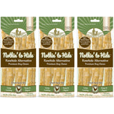 Fieldcrest Farms Nada Oculto Stix para perros, masticables naturales para cuidado dental.