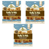 Fieldcrest Farms Nothin to Hide Flip Chips de res, empaque visible para masticación segura.