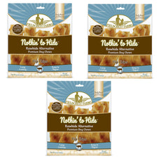 Fieldcrest Farms Nothin to Hide Flip Chips de res, empaque visible para masticación segura.