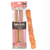 Fieldcrest Farms Nothin’ to Hide: rollos de salmón 10” en empaque, masticables.