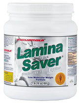 Figuerola LaminaSaver envase de polvo para regeneración celular en caballos.