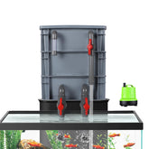Finaqua filtro acuario 3 capas con bomba 25W, claridad del agua